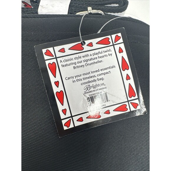 Brighton | The Love Essentials NEW Crossbody Bag | Adjustable Strap | Black | - Picture 5 of 9